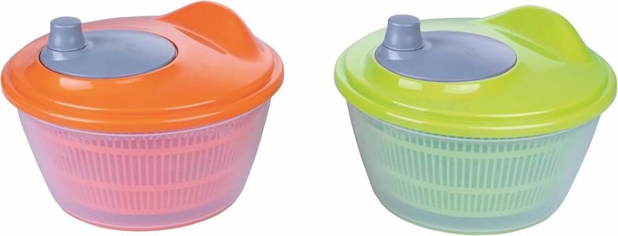 Saladecentrifuge met Handslinger voor Droge Bladsla en Groenten