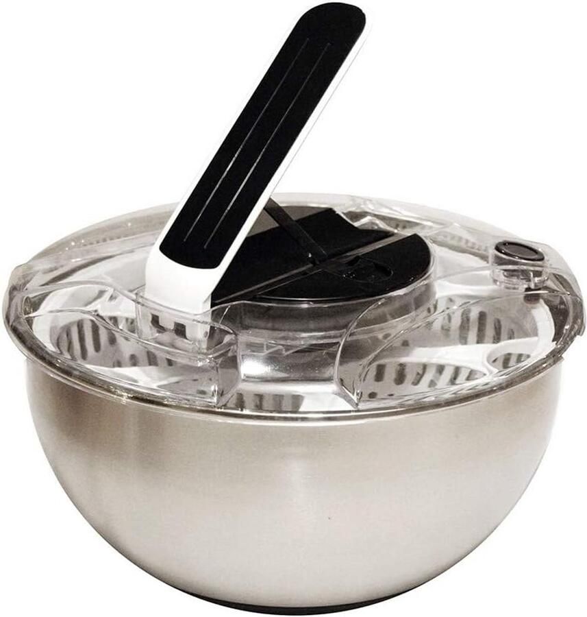 Saladecentrifuge van Staal voor Droge Sla Groot formaat