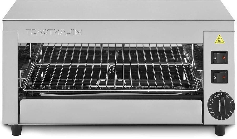 Salamander Oven Grill Oven Snelle Snacks Bereiden Roestvrij Staal Elementen 3 Liter Multi