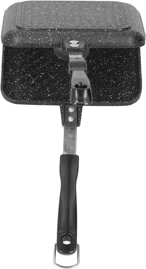 Sandwich Broodpan Dubbelzijdige Koekenpan Ontbijt Bereiden Antiaanbaklaag Aluminium 30 cm Diameter Meerkleurig