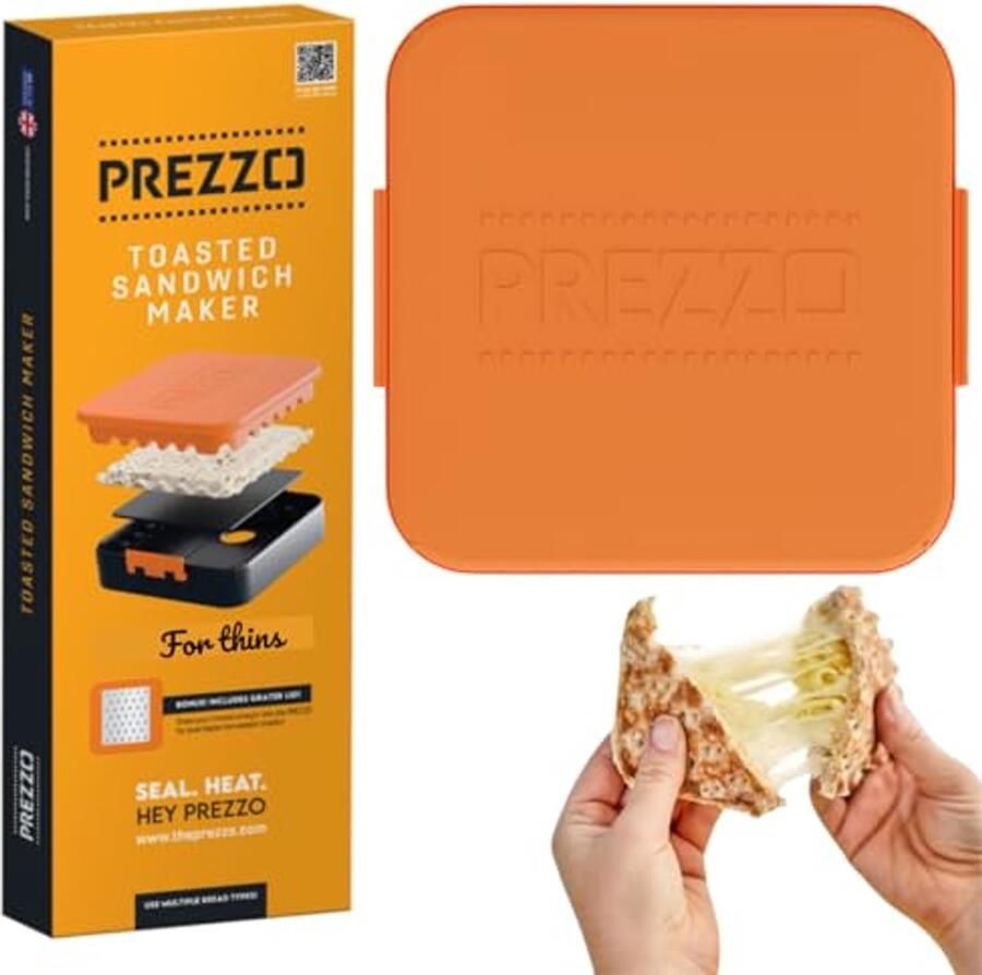 Sandwich Crimper en Toastie Maker Maak Gezonde Geroosterde Snacks in Minuten