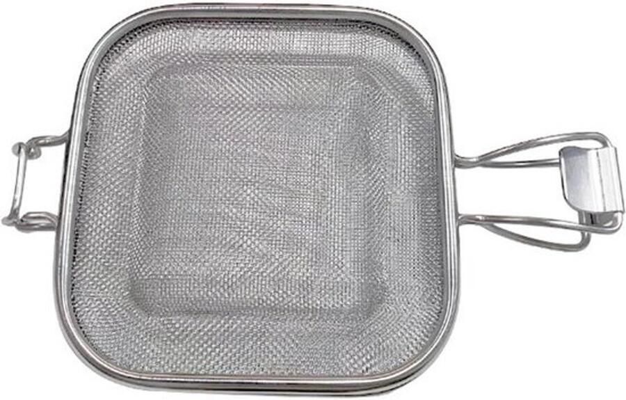 Sandwich Grill Net Tosti Broodrooster Brood Bakken Roestvrij Staal Huishoudelijk Zilver