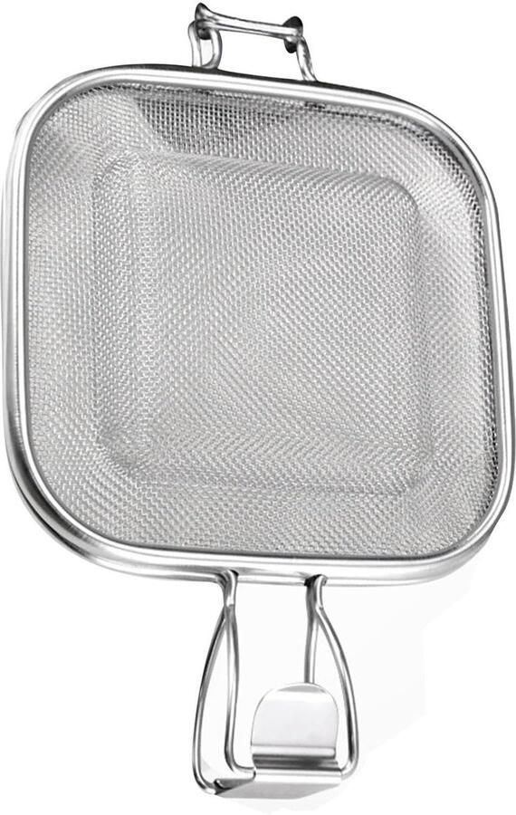 Sandwich Grill Press Oven Maker Ontbijt Toast Maken Dubbelzijdig Rooster 248 x 168 cm Zilver