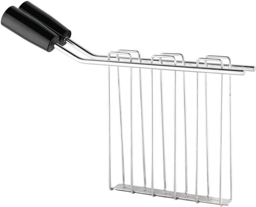 Sandwich kooi Toastie houder Toasties maken Roestvrij staal 26.9 x 5.2 x 20.2 cm Zwart