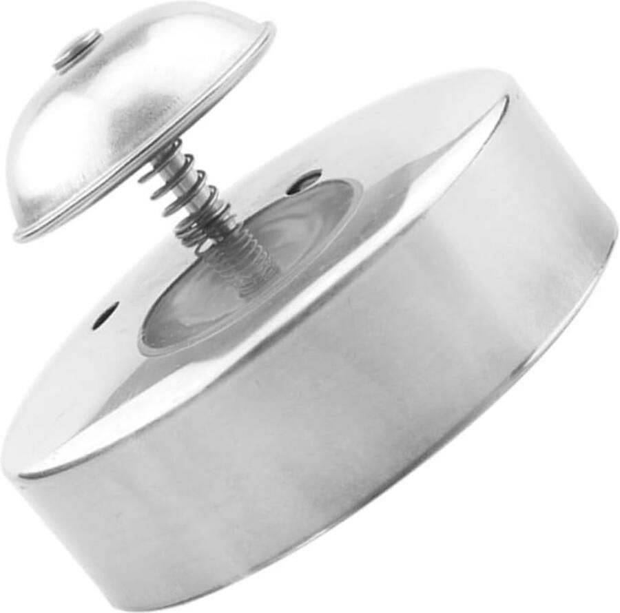 Sandwich Maker Broodjesvorm Lunch Maken Roestvrij Staal 9 cm Zilver
