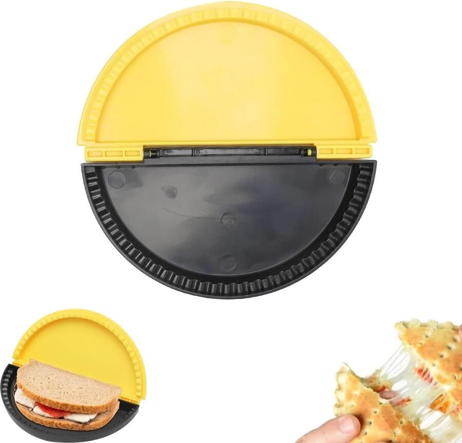 Sandwich Maker Toast Apparaat Ontbijt Maken Dubbelzijdig 20x10x3 cm