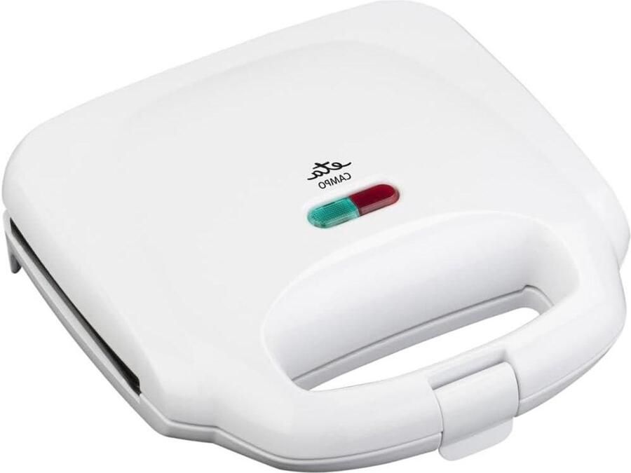 Sandwich Maker Tosti Apparaat Snelle Lunch Compact Design 22 x 225 x 8 cm Wit