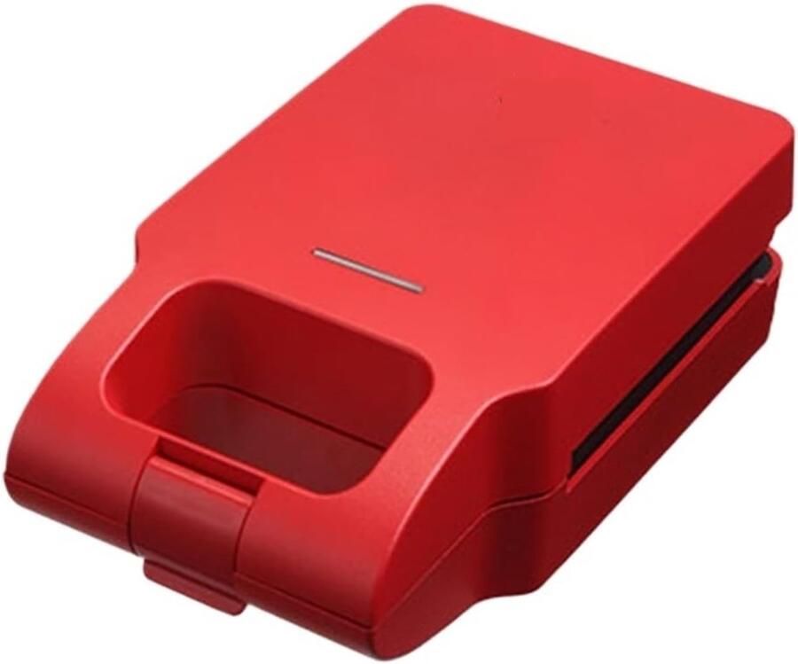 Sandwich Ontbijtmachine Wafelijzer Broodrooster Gezinsontbijt Maken Antiaanbaklaag Eenvoudige Reiniging 225 x 132 cm One Color