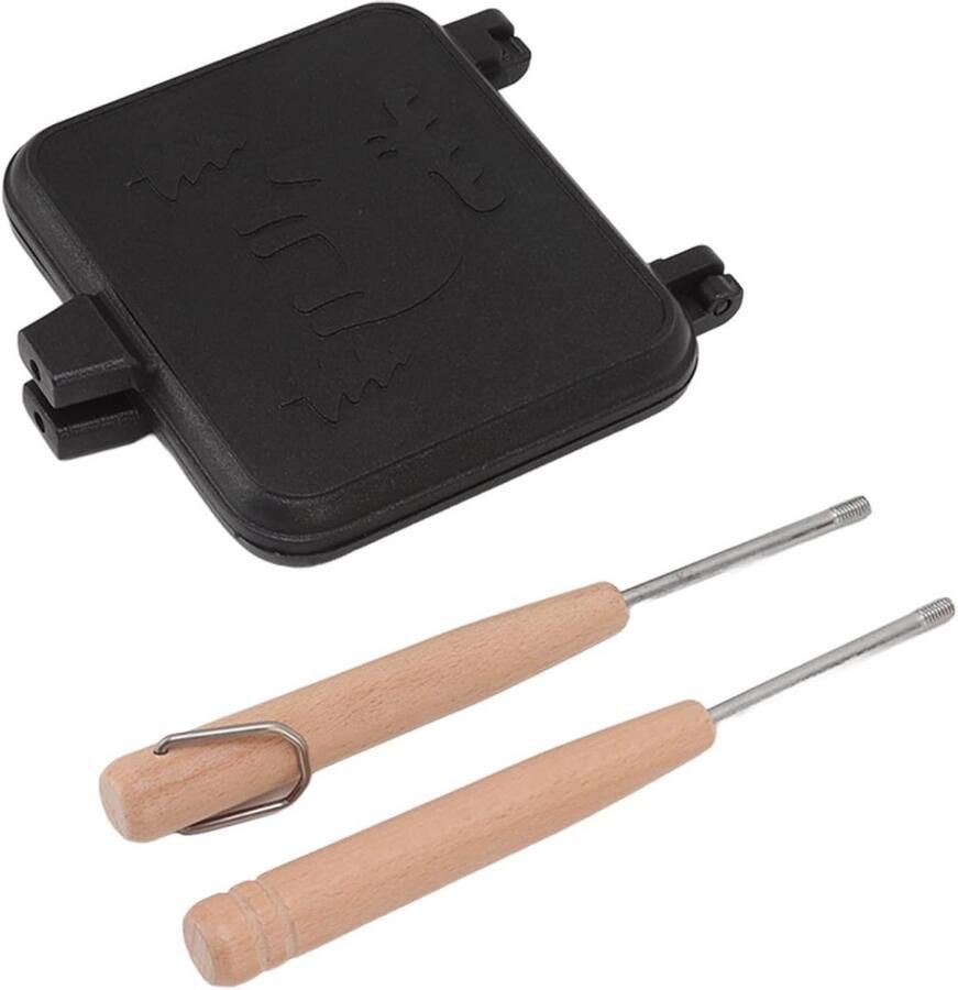 Sandwich Pan Tosti Ijzer Ontbijt Maken Dubbelzijdig Bakken 14cm Pan