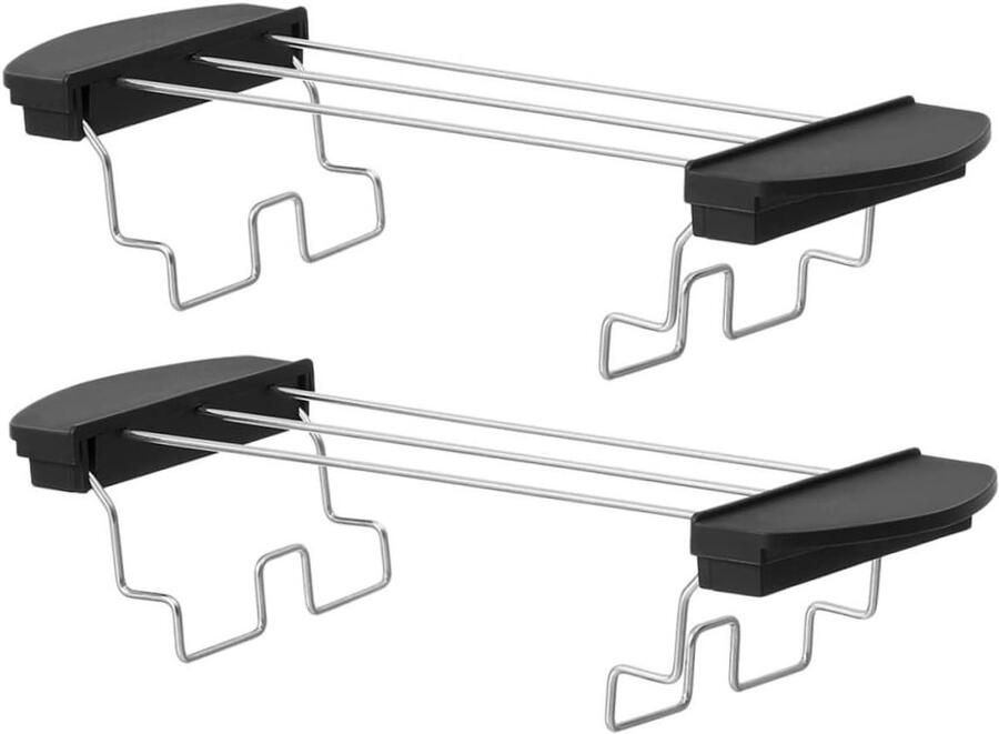 Sandwich Racks Broodrooster Rekjes Broodjes Verwarmen Hittebestendig Rooster 26x9x2 cm Zilver