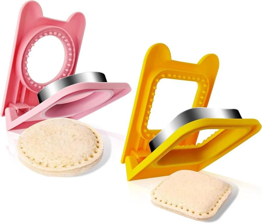 Sandwich Snijder Sealer Pocket Snacks Maker Leuke Lunches Maken 2 in 1 Frees Sealer