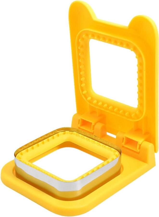 Sandwich Snijsealer Brood Sealer Lunch Maken Morsvrije Broodjes 125 x 165 cm Geel