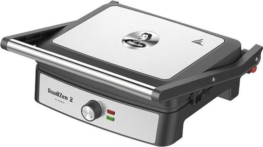 Sandwich Toaster 2200 W Elektrische Grill met Non-Stick Coating Temperatuursensor en Koude Handgreep