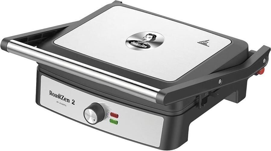 Sandwich Toaster 2200 W met Non-Stick Coating Elektrische Grill met Temperatuursensor en Koude Handgreep
