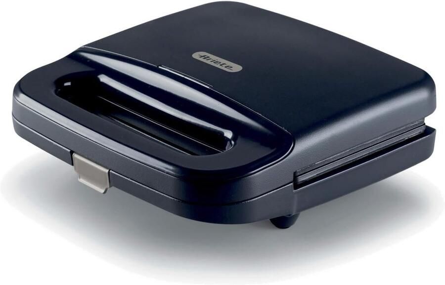 Sandwich Toaster Snack Maker Snelle Snacks Maken Antiaanbak Platen 750 Watt Donkergrijs
