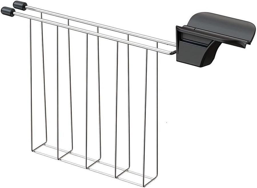 Sandwichkooi Broodrooster Broodhouder Clip Tosti's Maken Hittebestendige Handgrepen 3 x 17 cm Zwart