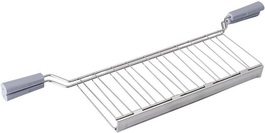 Sandwichkooi Broodrooster Tosti Maker Snelle Snacks Maken Gelijkmatig Roosteren 436 x 114 cm Grijs