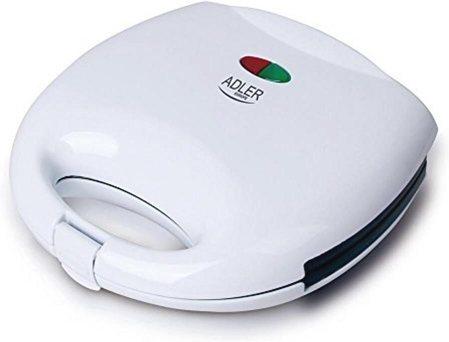 Sandwichmaker 700 Watt voor 2 Sandwiches met Antiaanbaklaag