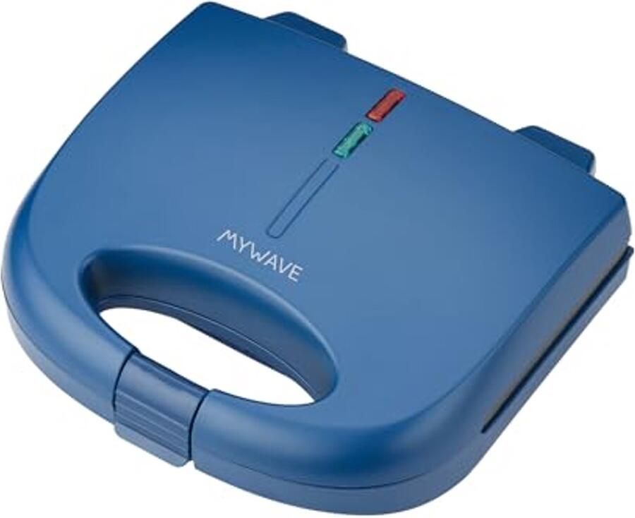 Sandwichmaker 750 W – Voor Levensmiddelen – Elektrische Grill met Antiaanbakplaten – 90° Openingsmechanisme