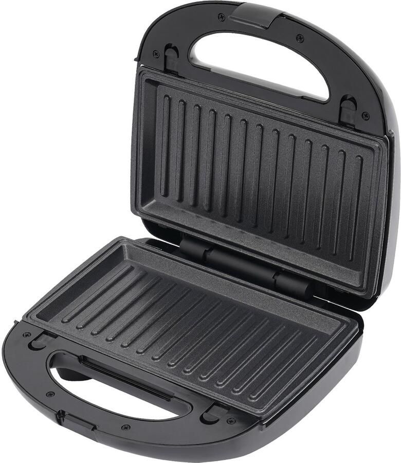 Sandwichmaker 8-in-1 Multifunctioneel 750 W Vermogen 22x22 cm Grootte Roestvrij Staal En Aluminium Elektrische Ontbijtmaker