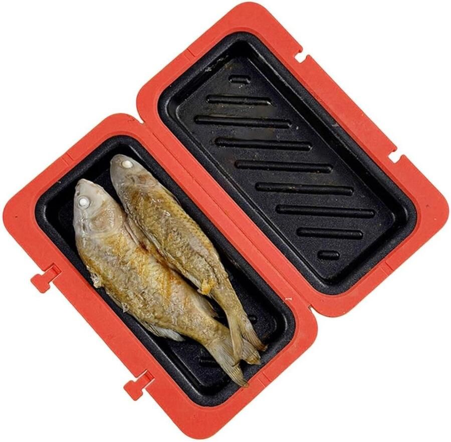 Sandwichmaker Kaasmaker Wafelpers Broodrooster Ontbijt Bereiden Compact Keukenapparaat 19.3 cm Lengte Rood