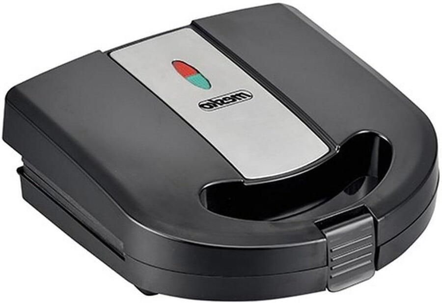 Sandwichmaker Tosti Apparaat Broodrooster Snelle Maaltijden Maken 3-in-1 Platen 750 Watt Goud