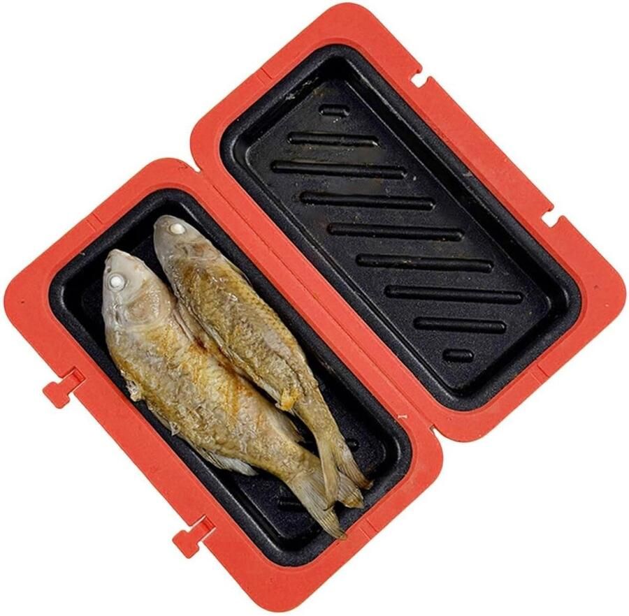 Sandwichmaker Tosti-ijzer Persbroodrooster Snel Ontbijt Maken Antiaanbaklaag 119 cm breed Rood