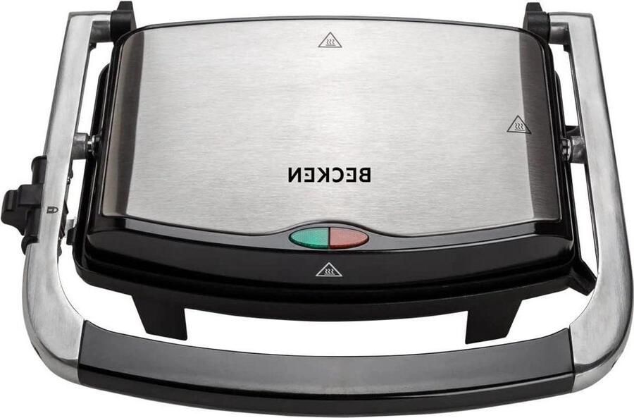 Sandwichmaker Tosti-ijzer Snacks Maken Antiaanbaklaag 2 Sandwiches Zwart