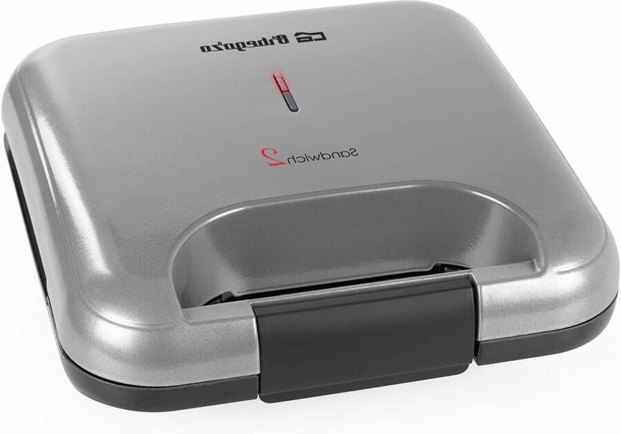 Sandwichmaker Tosti-ijzer Snel Lunchen Antiaanbaklaag 23 x 219 x 85 cm Zwart