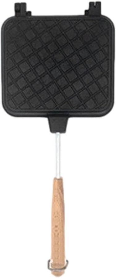 Sandwichmaker Tosti-ijzer Warme Broodjes Maken Dubbelzijdig Anti-aanbak 37 cm Kakuboku credit
