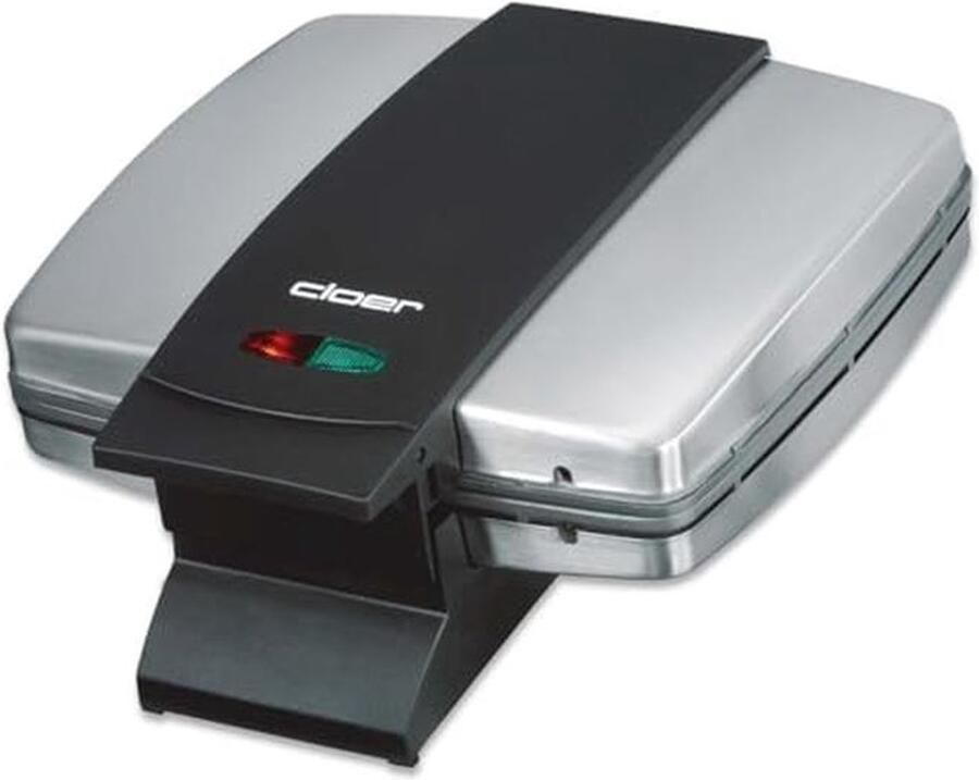 Sandwichmaker voor 2 Broodjes 930 W Schelp Vorm Met Indicatie Lampje Ronde Kabelopwinding