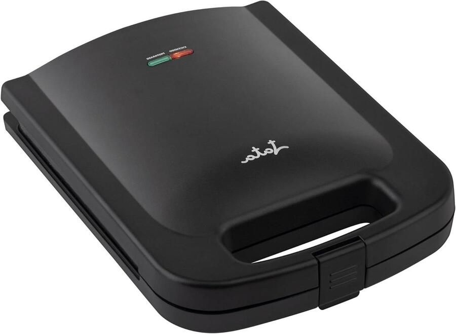 Sandwichmaker XXL Tosti Apparaat Snelle Lunch Perfecte Afdichting 4 Sandwiches Wit