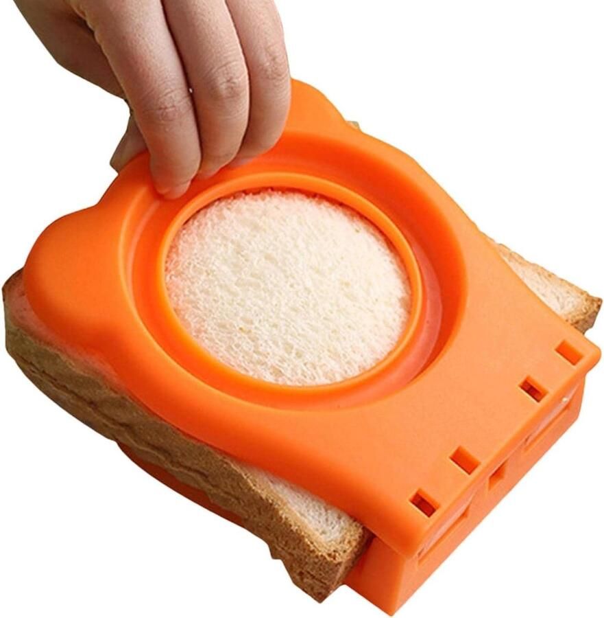 Sandwichsnijder Broodvorm Kinderen Verrassen Roestvrij Staal 16.5 cm Zilver