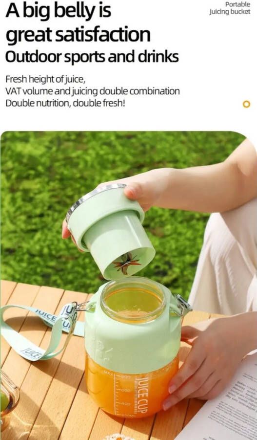 Sapbeker automatisch mooie uitstraling 800 liter krachtige motor overal mee te nemen