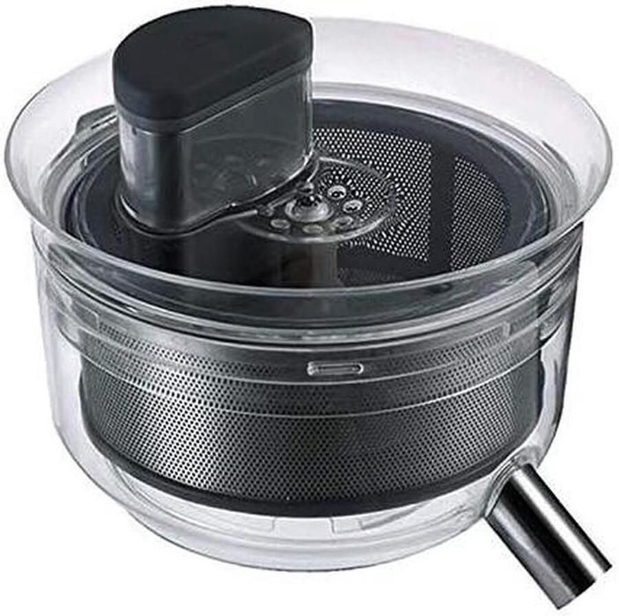 Sapcentrifuge Accessoire Keukenmachine Onderdeel Fruit Persen Origineel 1.2 L Zilver