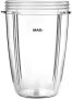 Sapcentrifuge cups 450 ml heldere kopjes geschikt voor NutriBullet 600W 900W perfect voor smoothies ShopVlot - Thumbnail 1