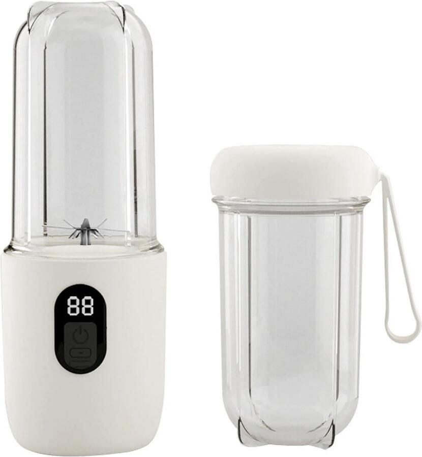 Sapcentrifuge Geschikt voor digitaal display USB-oplaadfunctie mini-elektrische blender 16 messen