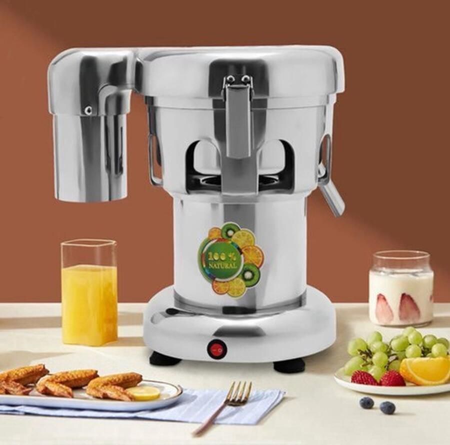 Sapcentrifuge – Juicer – Sapmaker – Vers Sap – RVS Filter – Koperen Motor – 2800 RPM