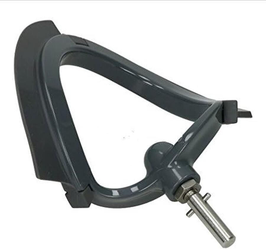 Sapcentrifuge Outlet Cover Blind Deksel Keukenmachine Onderdeel Spiegelafwerking 17 x 14 x 7 cm Grijs