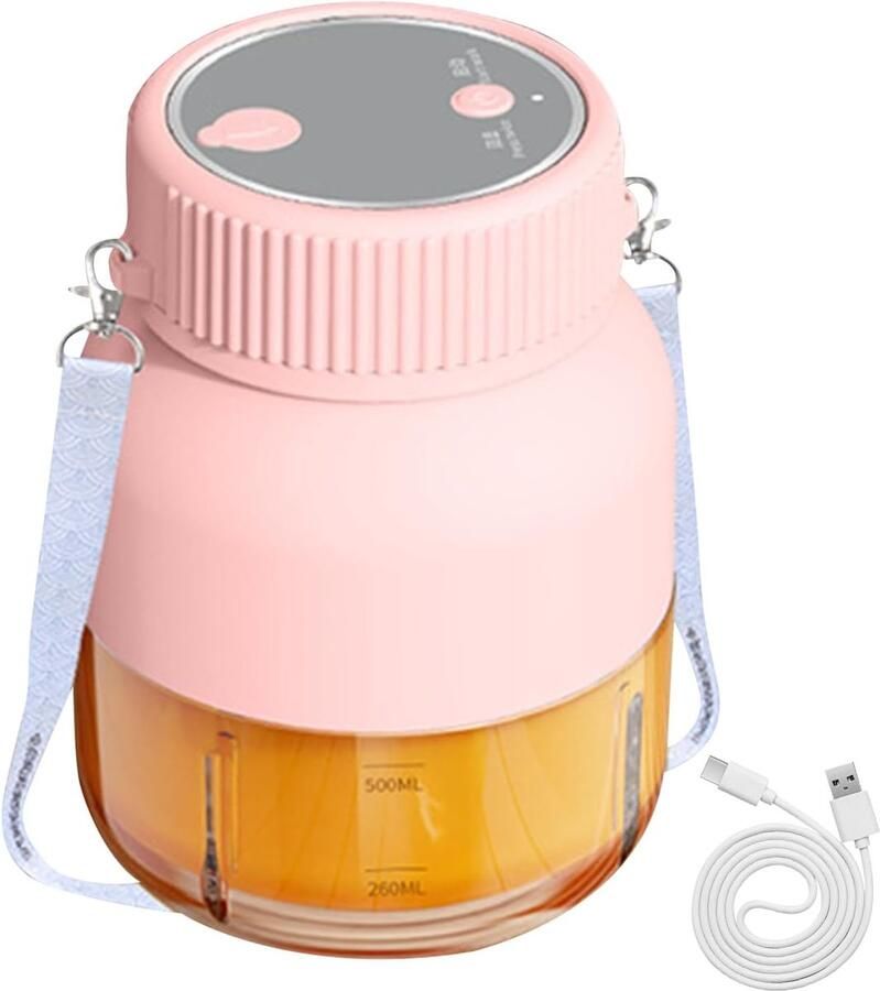 Sapcentrifuge Sap Maker Gezondheid Ondersteunen Oplaadbare Batterij 12.8 x 12.4 x 12.8 cm Beige