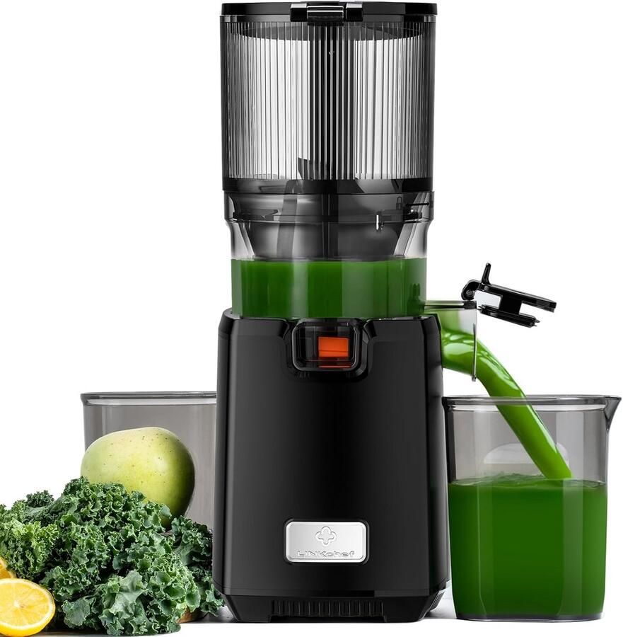 Sapcentrifuge voor groenten en fruit Koudsapcentrifuge 1 8L BPA-vrij eenvoudig te monteren