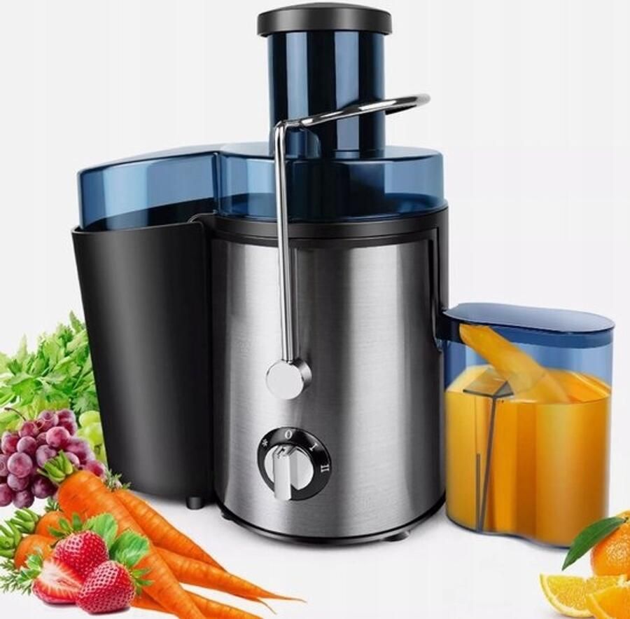 Sapmachine Juicer Sapcentrifuge Centrifuge Verse sappers Smoothiemaker Citruspers Groentepers Professionele juicer Multifunctionele sapmachine RVS