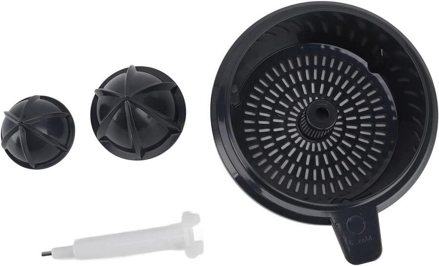 Sapset Citrus Sapcentrifuge Onderdeel Gezond Sap Maken Efficiënte Sapscheiding 21x21x10 cm Wit - Foto 1
