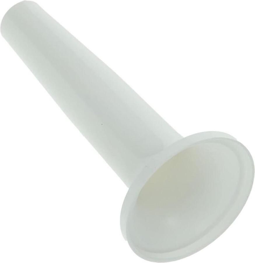 Sausage Tube Vulspeer Vleesmolen Worst Maken Vaatwasserbestendig 0.02 Kilogram White