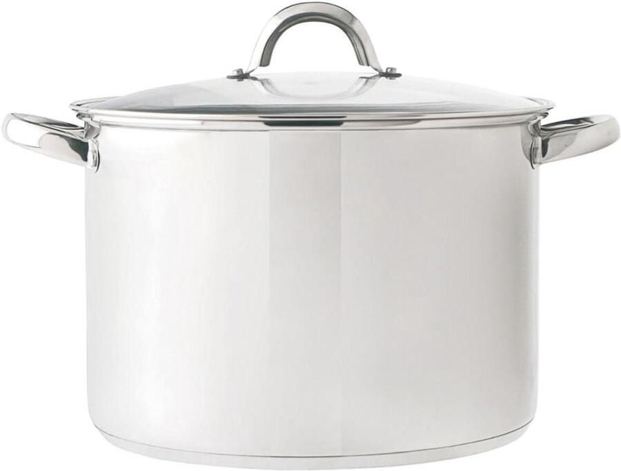Sauspan Roestvrij Staal Kookpan Steelpan Koken en Verwarmen Goede Warmteverdeling 26 cm Zilver
