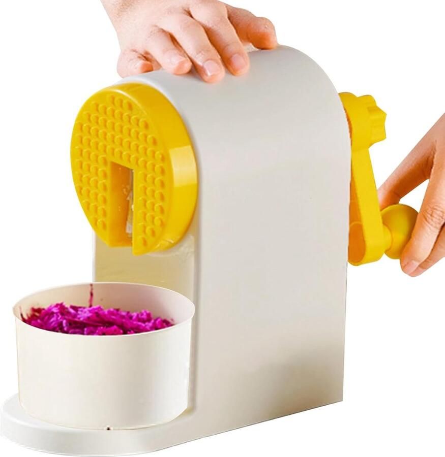 Schaafijsmachine IJsmaker Crusher Zelf IJst Creëren Handmatig Bedienbaar 23x13x23 cm