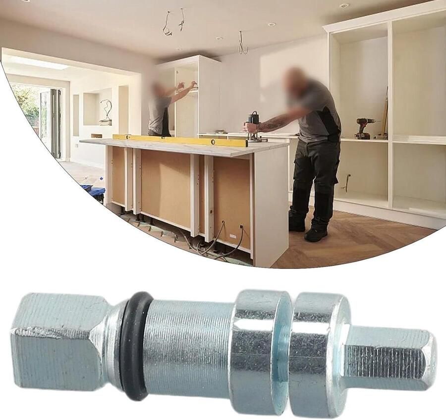 Schaaraskoppeling Reserveonderdeel Keukenmachine Pasta Maken Repareren CNC Gefreesd Directe Vervanging Metaal