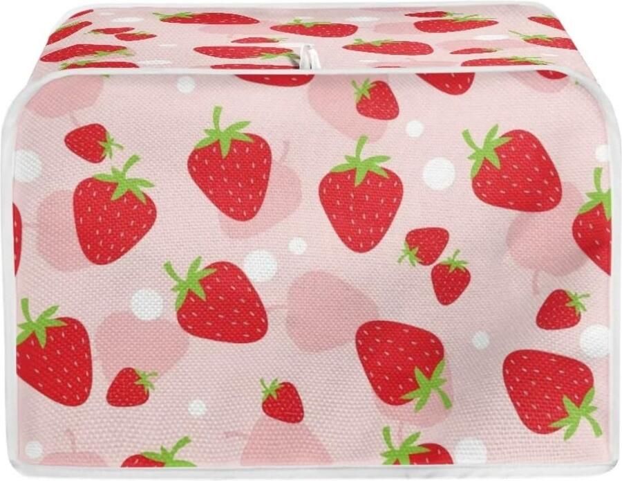 Schattige Toaster Cover met Cartoon Kat Print Geschikt voor 4 Snijders