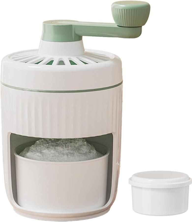 Scheermachine Molencrusher Zelfgemaakte Desserts Handmatig en Draagbaar 13.6 cm Diameter Groen