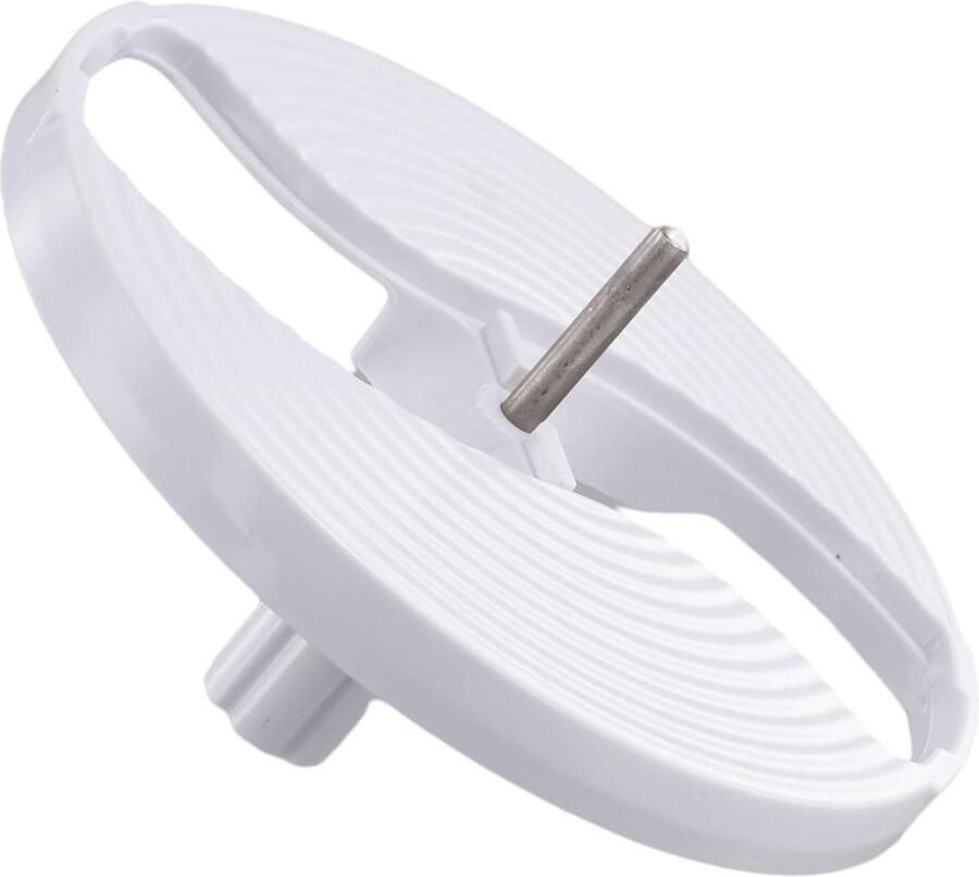 Schijfhouder Keukenmachine Reserveonderdeel Accessoire Voedsel Verwerken Brede Model Compatibiliteit 16 x 16 x 9 cm Wit
